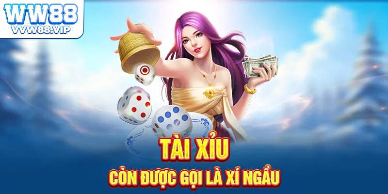 Tài xỉu còn được gọi là xí ngầu